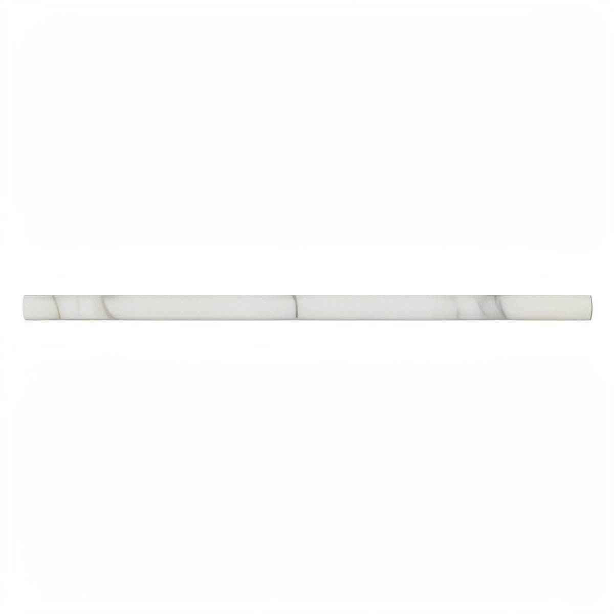 Calacatta Gold Marble 1/2 X 12 Pencil Liner - Hey Tiles