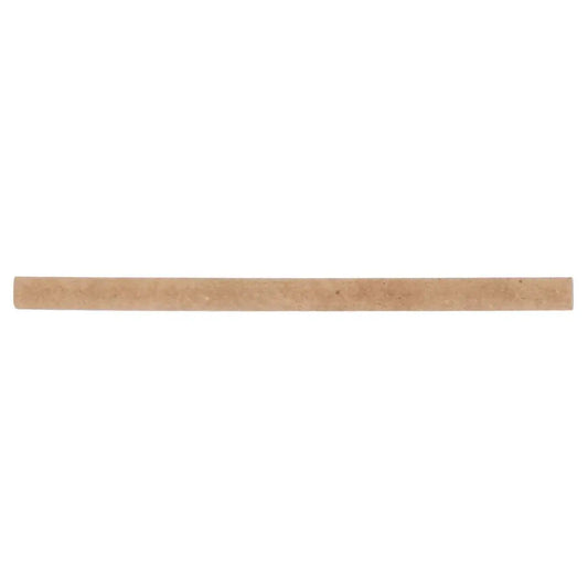 Celine 0.5" x 8" Matte Porcelain Jolly Trim in Cotto - Hey Tiles