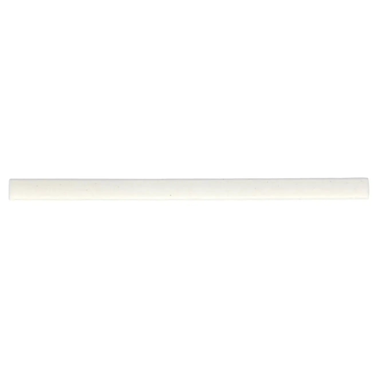 Celine 0.5" x 8" Porcelain Jolly Trim in White - Hey Tiles