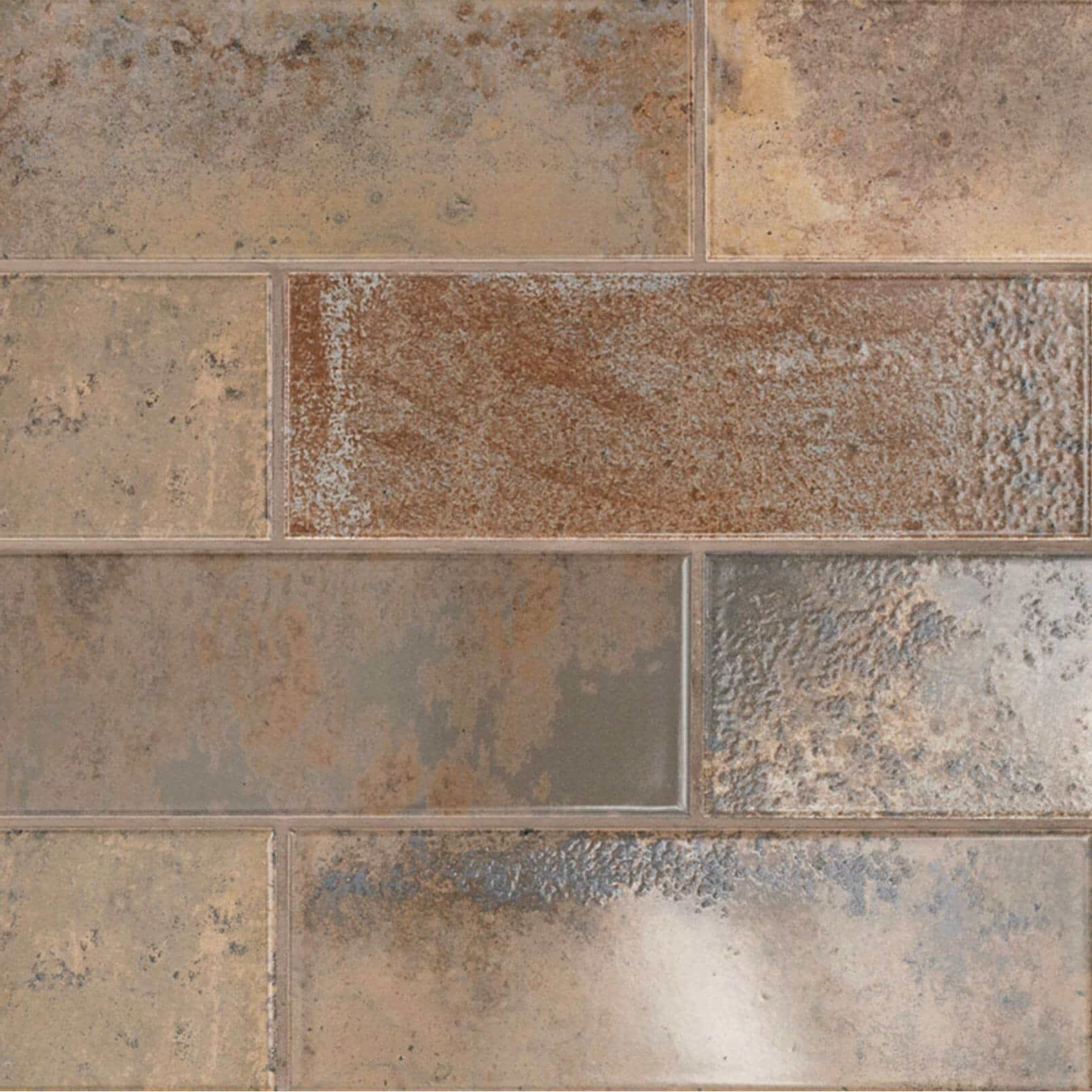Marza Rust 4X12 Glossy Tile - Hey Tiles