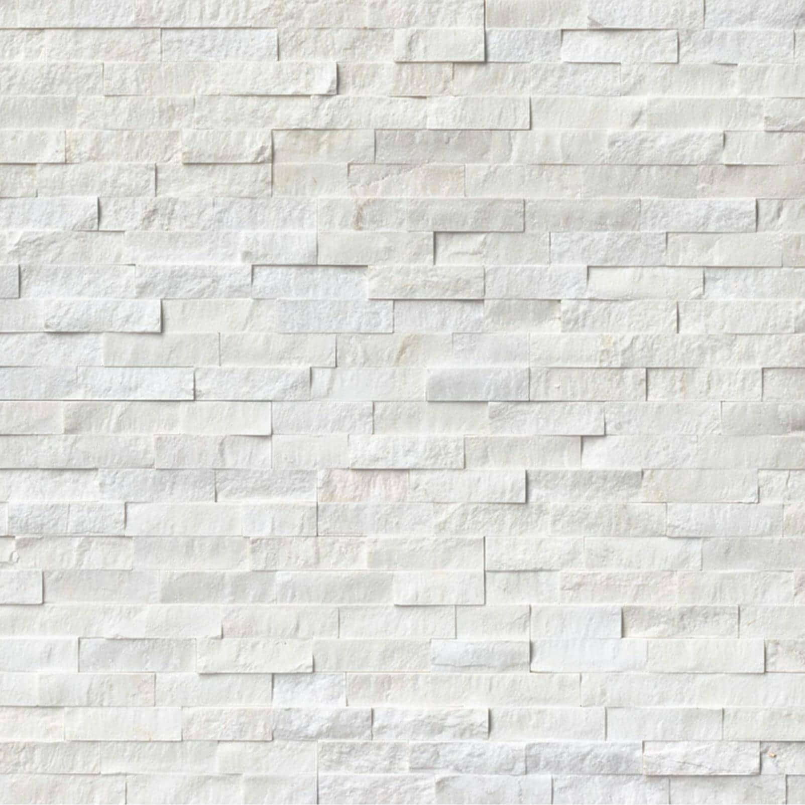 MSI 6x24 Cosmic White Stacked Stone - Hey Tiles
