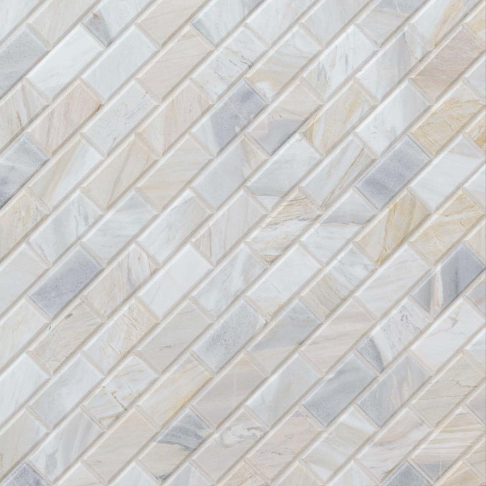 MSI Athena Gold 2X4 Honed and Beveled Tile - Hey Tiles
