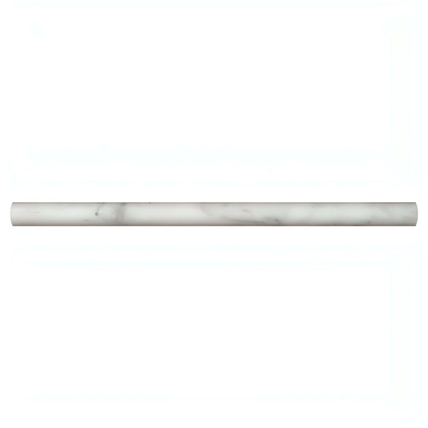 MSI Greecian White Pencil Molding 3/4x3/4x12 - Hey Tiles