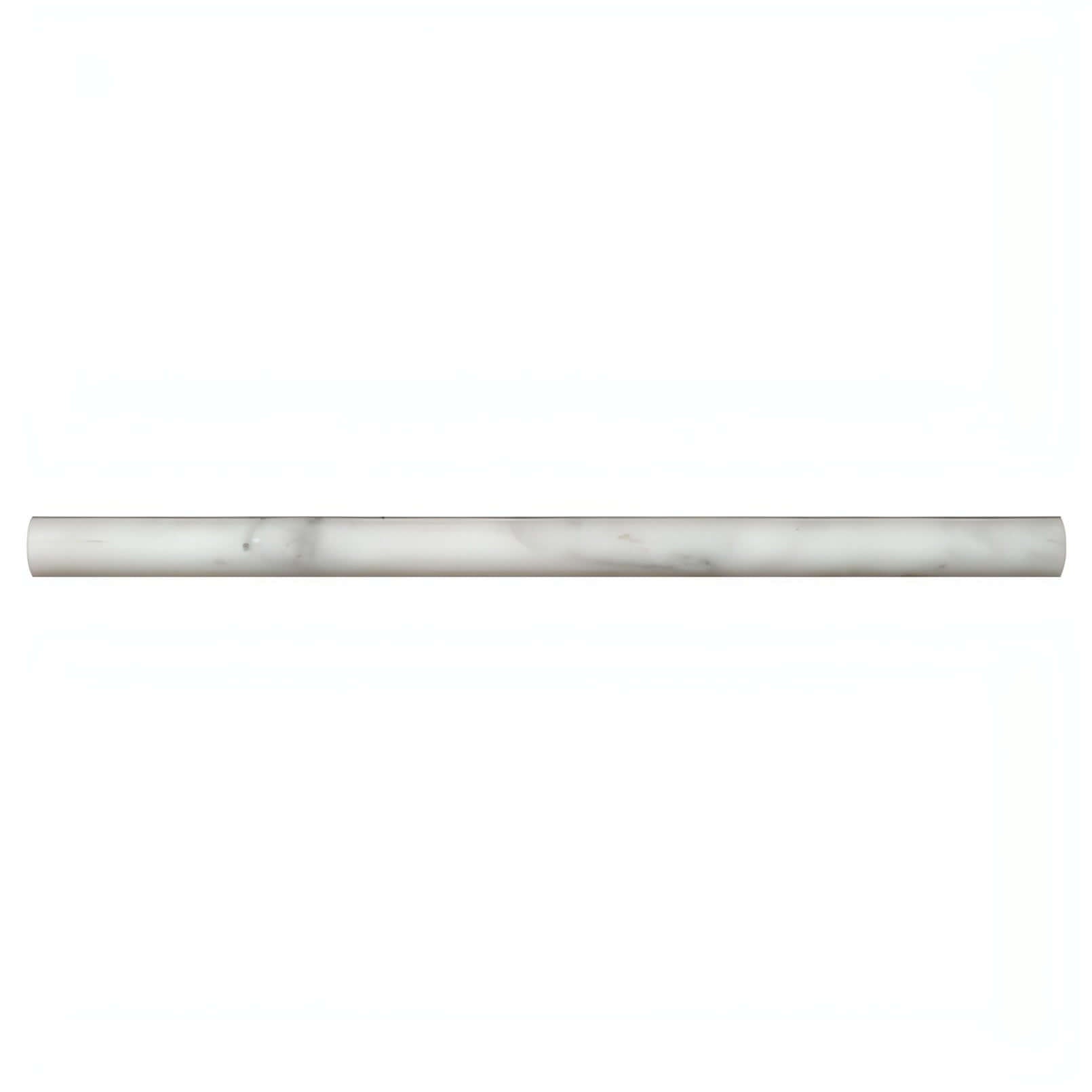 MSI Greecian White Pencil Molding 3/4x3/4x12 - Hey Tiles