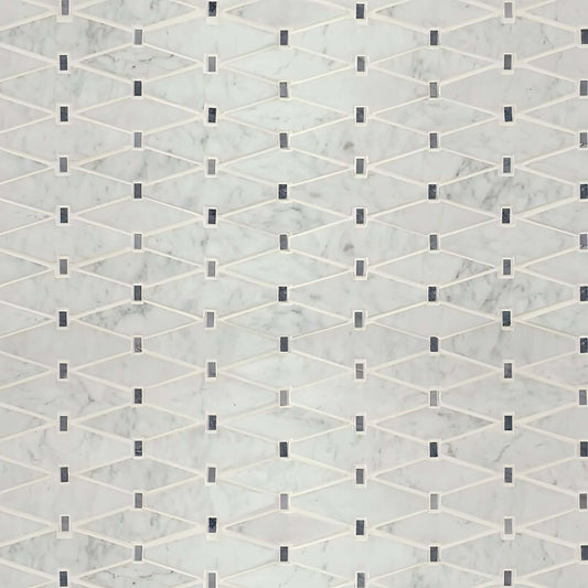 MSI Marbella Diamond Polished Carrara White - Hey Tiles
