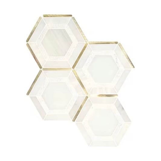MSI Medici Gold Pattern Backsplash Tile - Hey Tiles