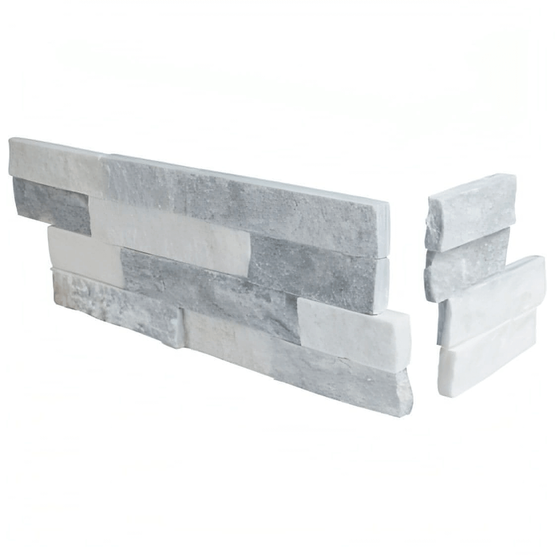 MSI Rockmount Alaska Gray 6X12X6 Corner Ledger Panel - Hey Tiles