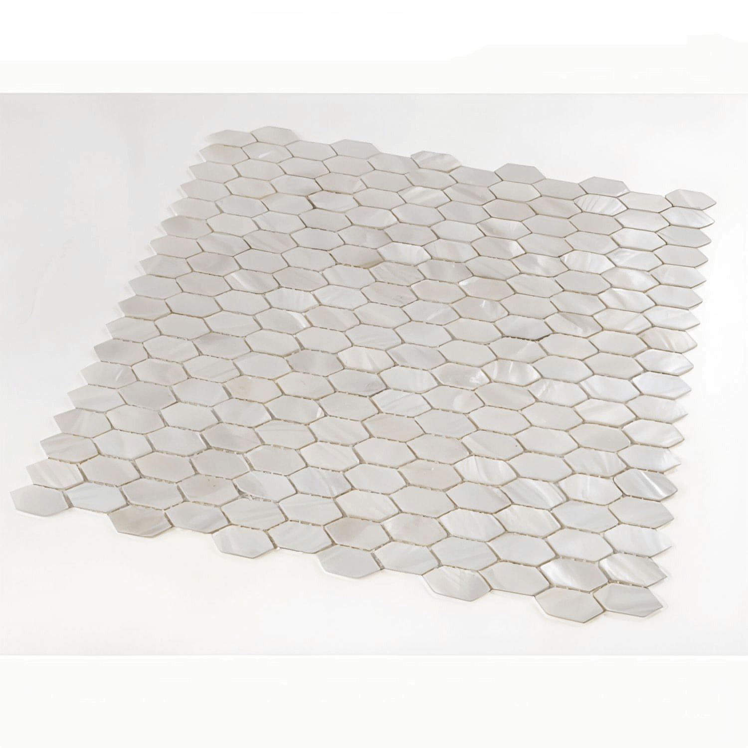Pearl White Arrow 12 x 12 - Hey Tiles