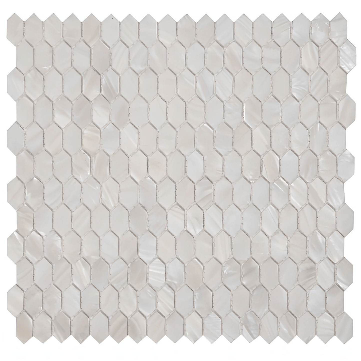 Pearl White Arrow 12 x 12 - Hey Tiles