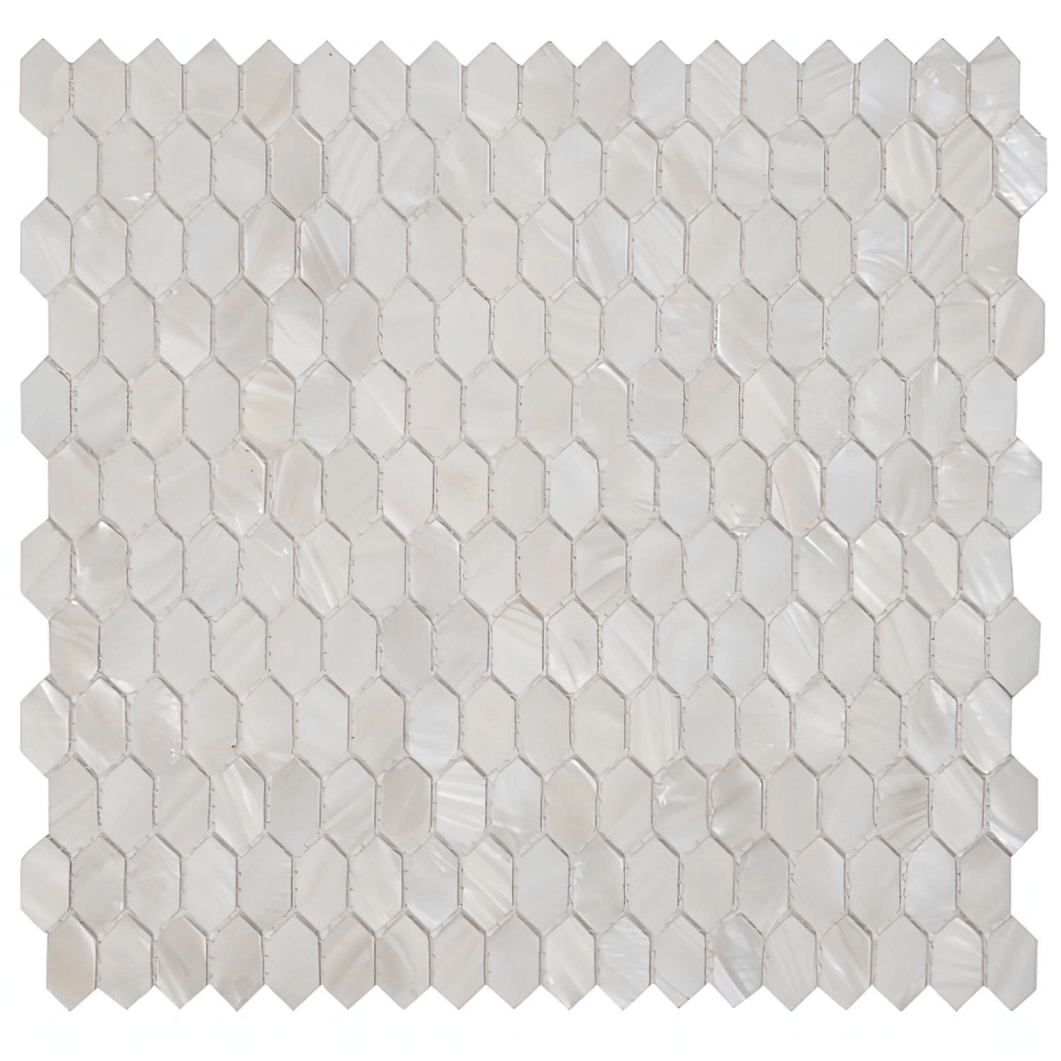Pearl White Arrow 12 x 12 - Hey Tiles
