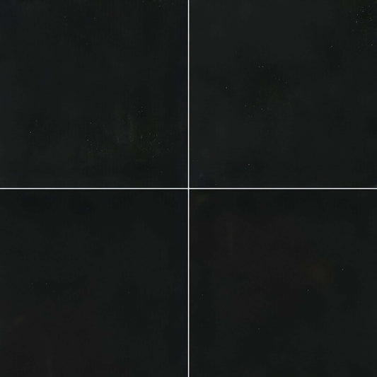 Premium Black 12x12 Flamed - Hey Tiles