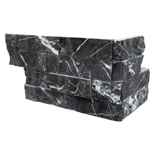 ROCKMOUNT Marquin Nero Splitface L Corner Panel - Hey Tiles