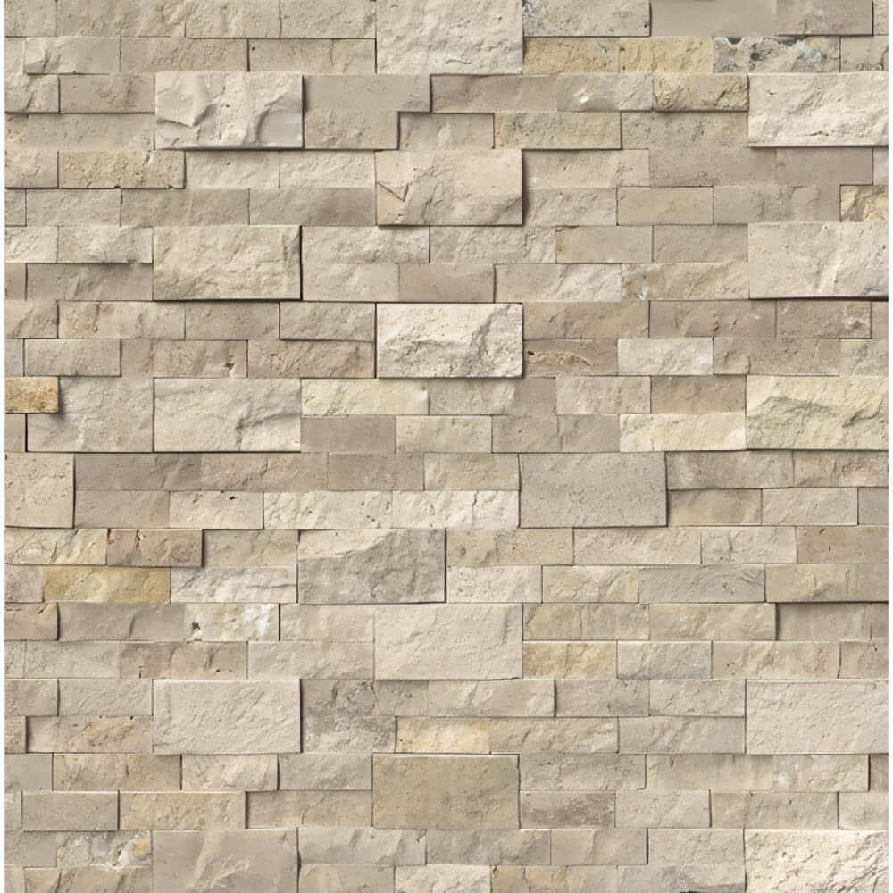 Roman Beige Ledger Corner - Hey Tiles