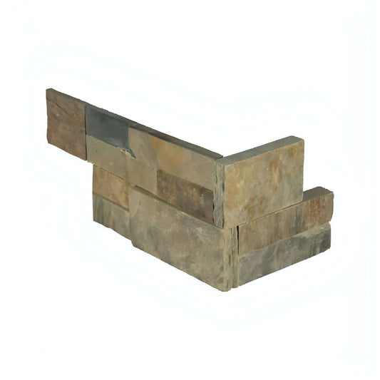 Rustic Gold Ledger Corner - Hey Tiles