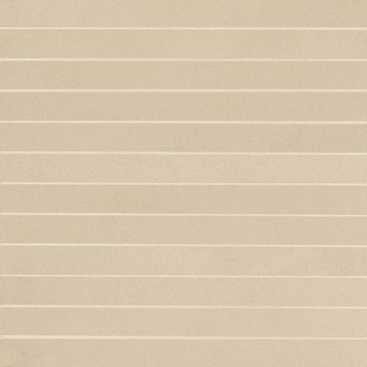 Sahara 1" x 12" Matte Porcelain Mosaic Tile in Ecru - Hey Tiles