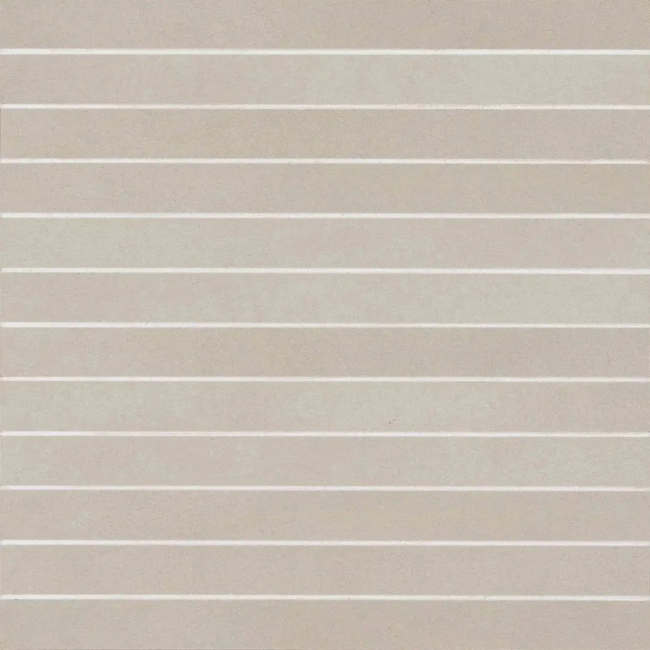 Sahara 1" x 12" Matte Porcelain Mosaic Tile in Grey - Hey Tiles
