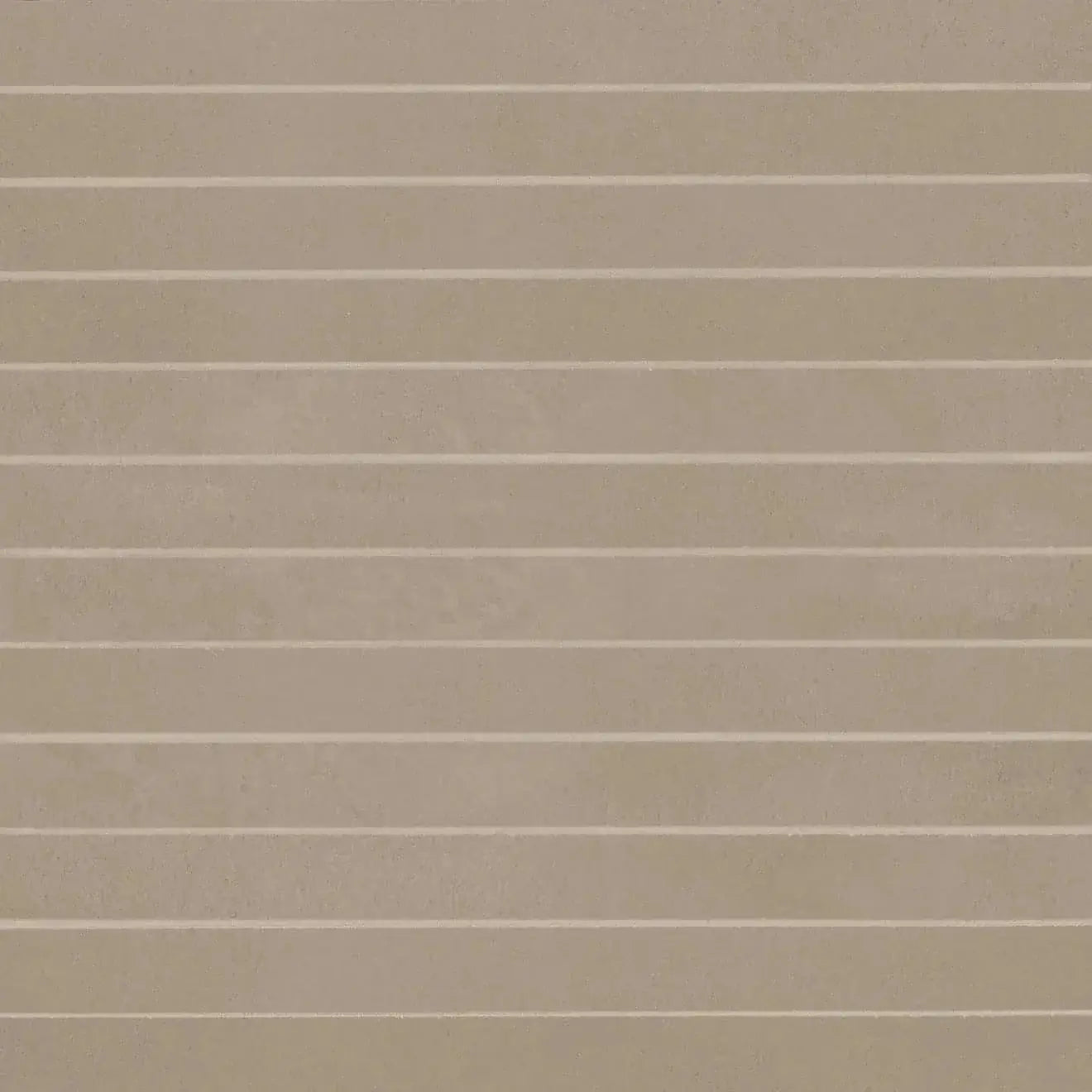Sahara 1" x 12" Matte Porcelain Mosaic Tile in Taupe - Hey Tiles