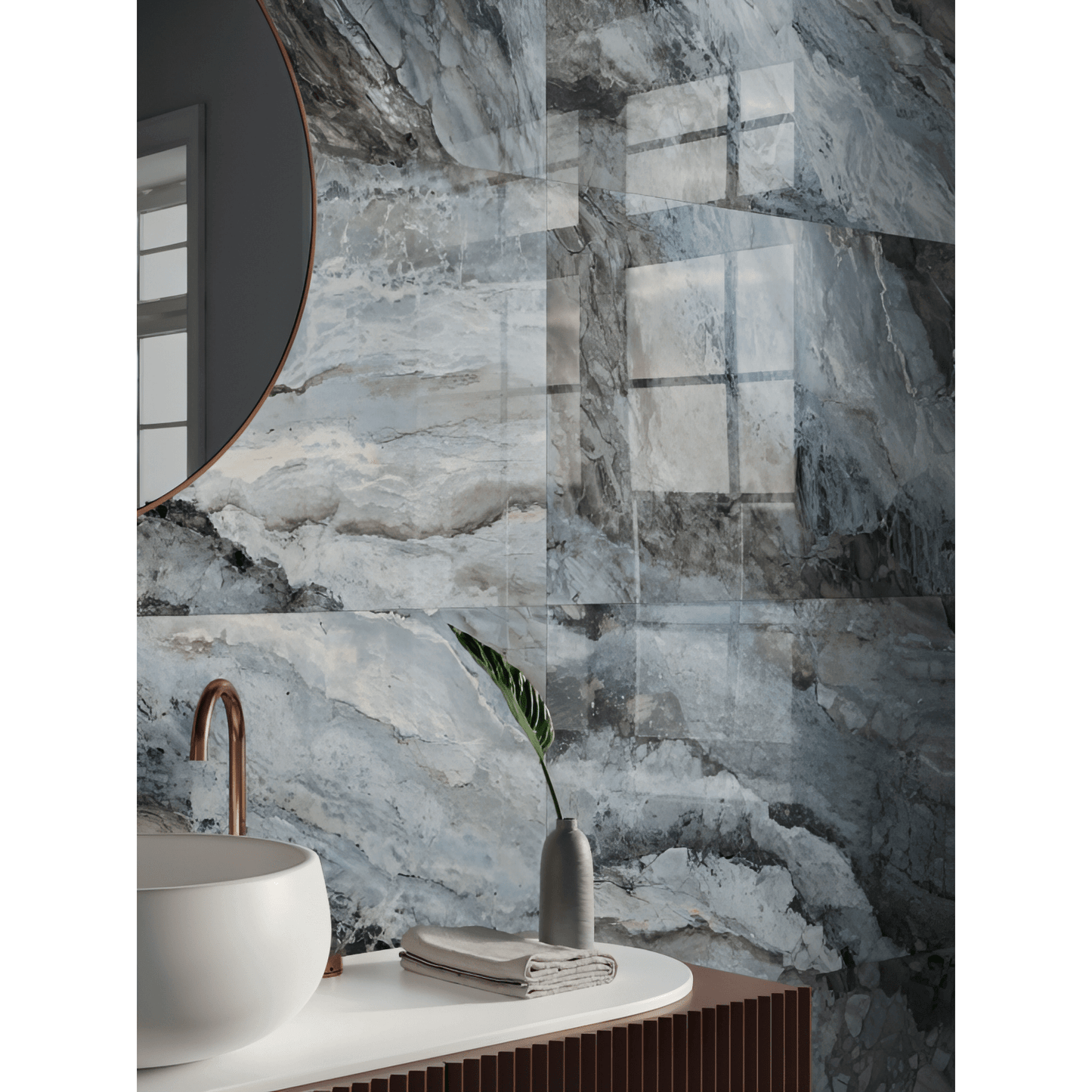 Sant'Agostino Mystic Ocean Polished 24 x 48 - Hey Tiles