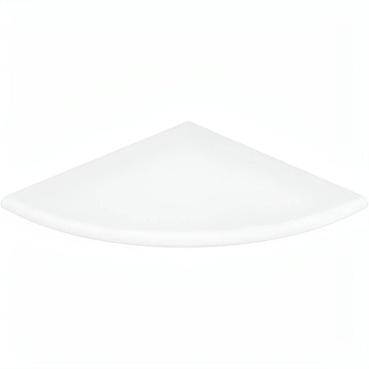 Thassos White Marble Shower Corner Shelf - Polished - Hey Tiles